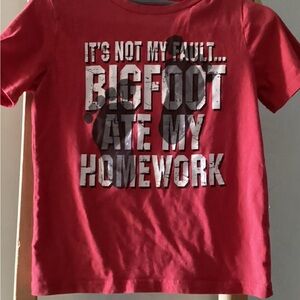 Arizona Jean Company Red Bigfoot Graphic Tee